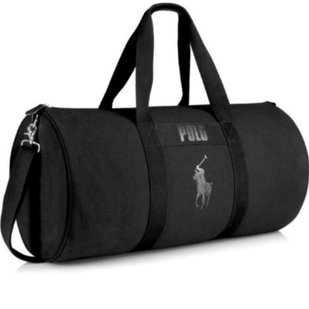 Polo By Ralph Lauren Black Duffle Bag